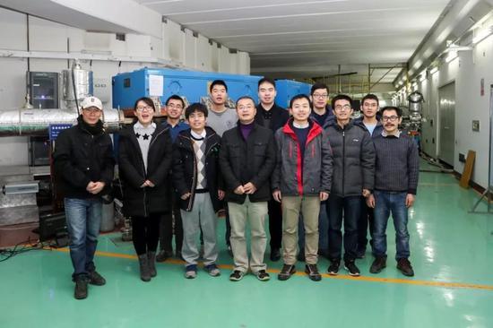 CSR精细核谱学研究团队部分成员,(图片来源:近代物理所提供)