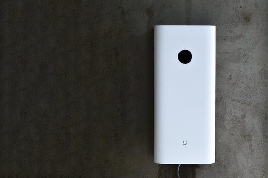 ▲米家新风机A1实际安装效果图