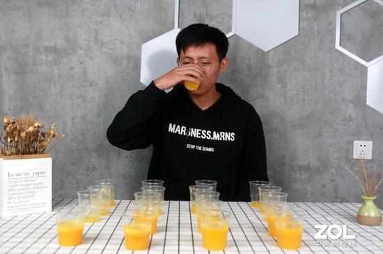 四号评审进行试喝