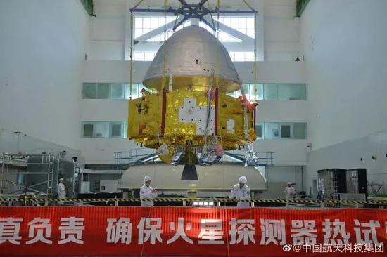 目前公开的中国火星探测器实拍照片 | 中国航天科技集团