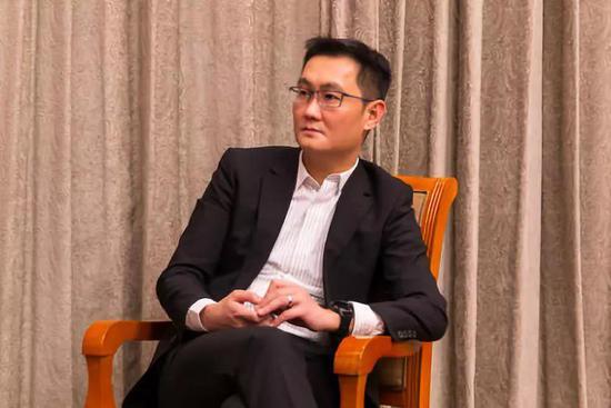 腾讯公司董事会主席兼首席执行官马化腾 图 | 吴家翔