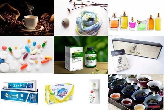 与植物化学相关的生活用品(图片来源于网络)