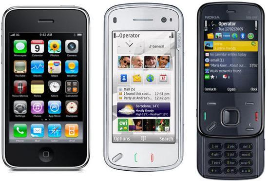 当iPhone出现时,诺基亚依然坚持传统产品路线