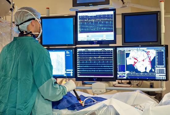 ▲ 射频消融术 图片来自:Diagnostic and Interventional Cardiology