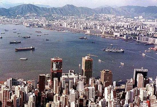 港岛俯瞰,香港,1986年