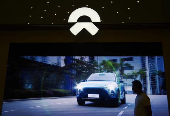 蔚来7座SUV车型ES8,图源:IC photo