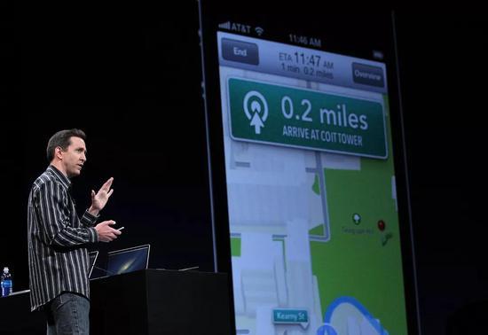 图注:Apple Maps失败后,iOS主管斯科特·福斯特尔(Scott Forstall)被迫辞职。