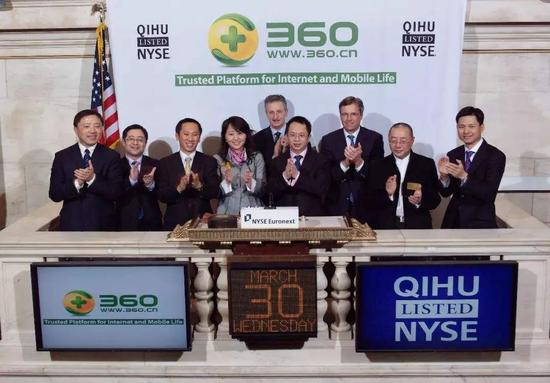 360登陆纽交所,图源网络