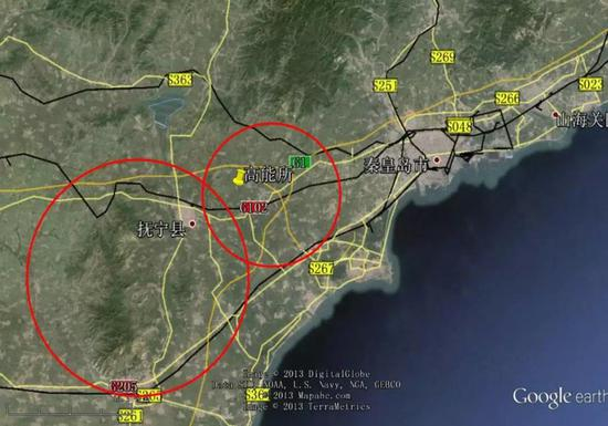 图丨项目的选址地点(来源:http://cepc.ihep.ac.cn)