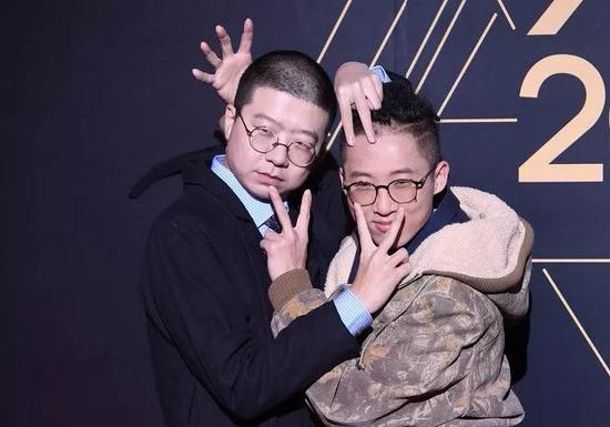 ▲2017年12月3日,李诞和池子出席腾讯视频星光大赏(图/图虫创意)