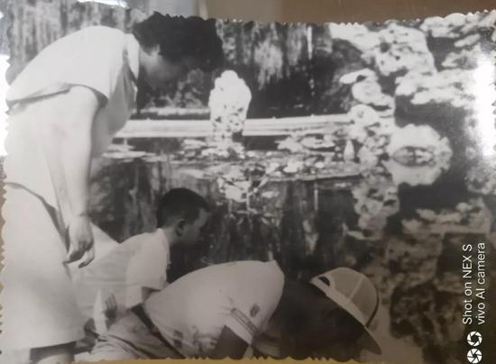 人生第一次去故宫,摄于1980年代中期,中间最小只的那个是我