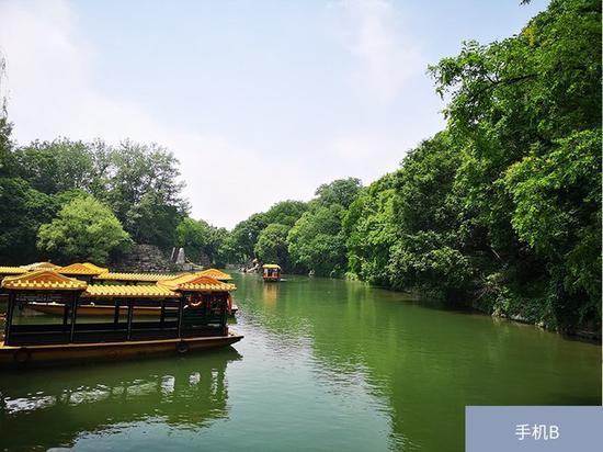 风景样张 左侧船细节对比