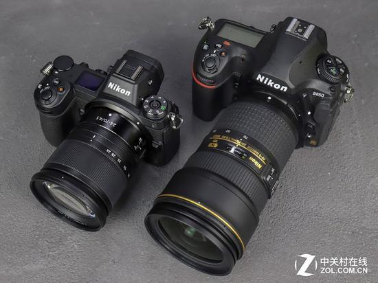 尼康Z7与D850连带镜头对比