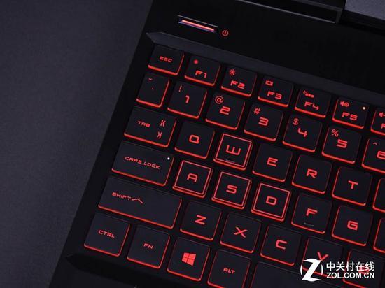 键盘支持26键无冲,2区背光