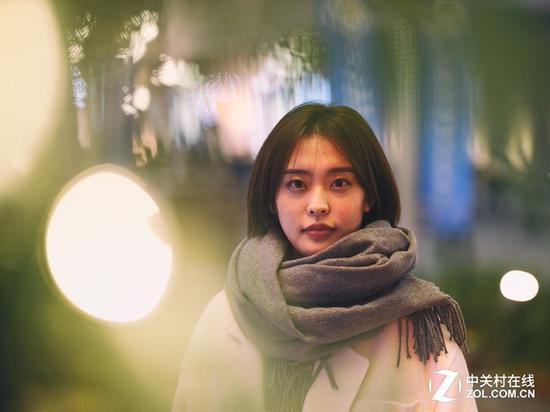 拍摄人物也同样适用于九宫格构图法