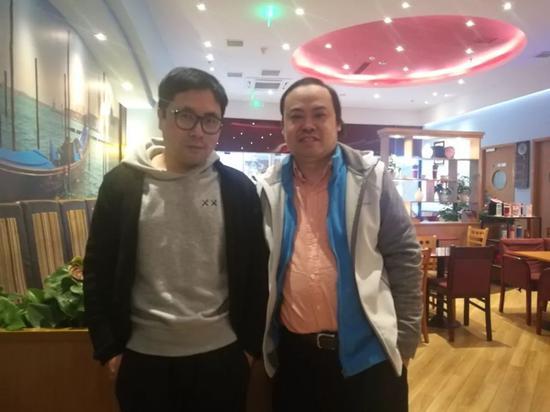 林楚方(左)& 左林大叔
