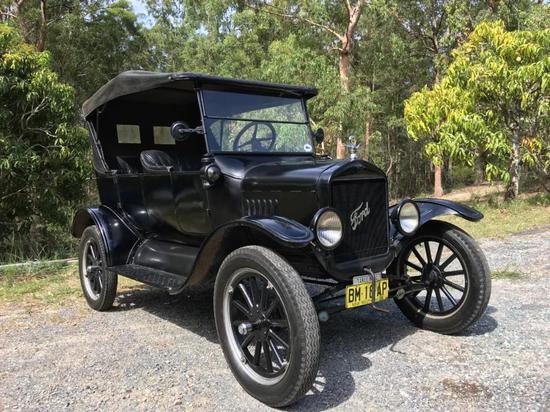 福特T型车,系福特公司于1908年推出的第一款汽车产品,图片来源:Wikipedia