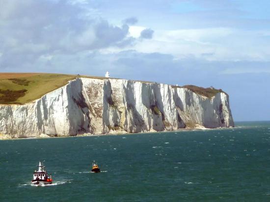 White Cliff英国白崖 (多佛尔海峡观测视图)