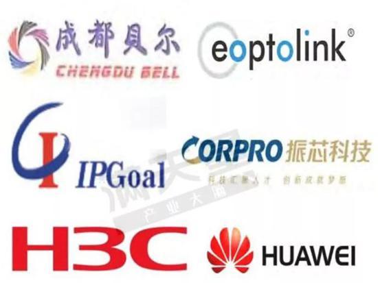 ▲成都5G相关企业