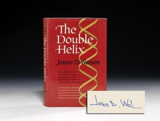 ▲第一版《双螺旋》来源:Bauman Rare Books