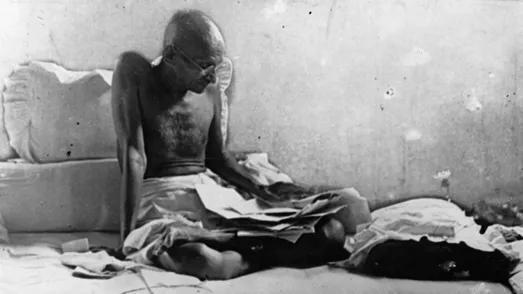 历史上,圣雄甘地曾多次禁食图源:History.com
