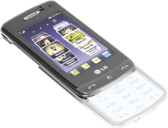 ▲ 透明实体键盘的 LG GD900