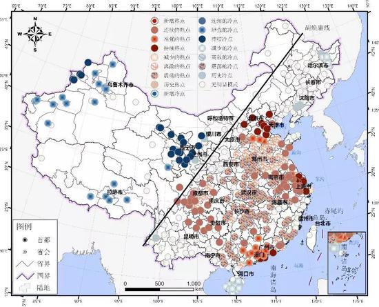 ▲图12 人口迁入时空演化模式