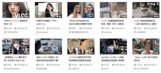 日常vlog放眼望去全是小姐姐
