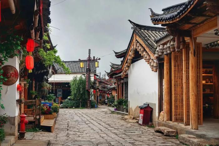 丽江街景。图/陈淑莲 摄