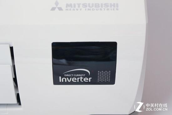 底部的“inverter”变频标志