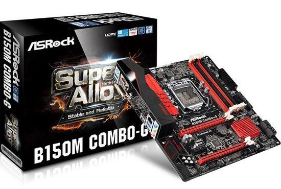 DDR3/4合体 华擎B150M Combo-G主板