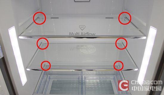 TCL BCD-420WBEF1冰箱冷藏室搁物架