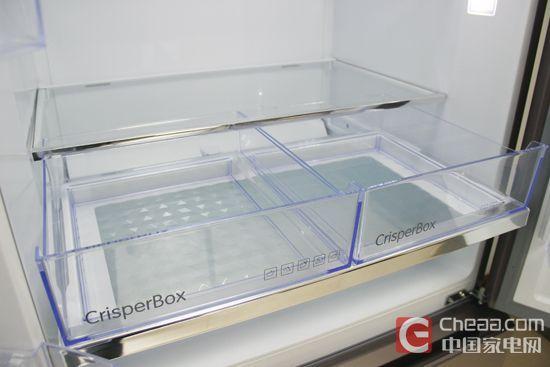 TCL BCD-420WBEF1冰箱冷藏室全宽托盘双果菜盒