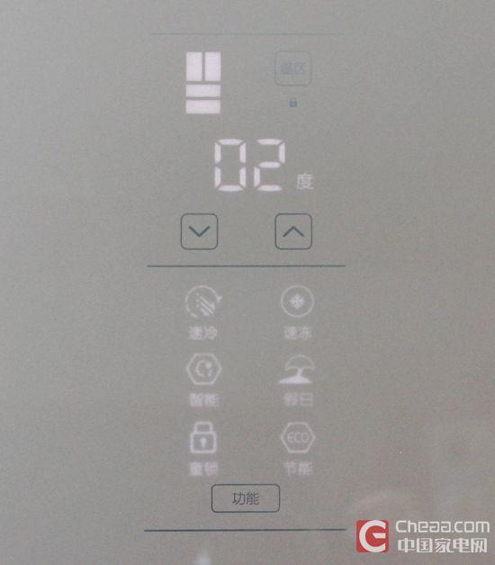TCL BCD-420WBEF1冰箱控制面板