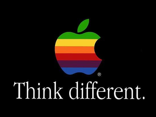 苹果经典的Think different(图片引自softpedia)