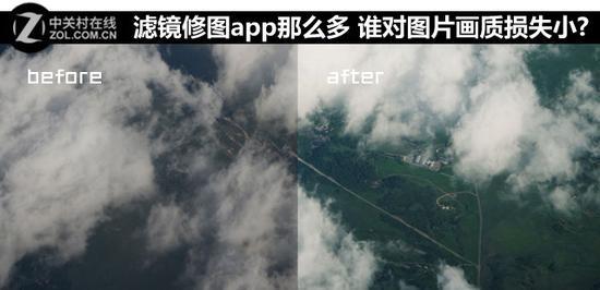滤镜修图app那么多 谁对图片画质损失小?