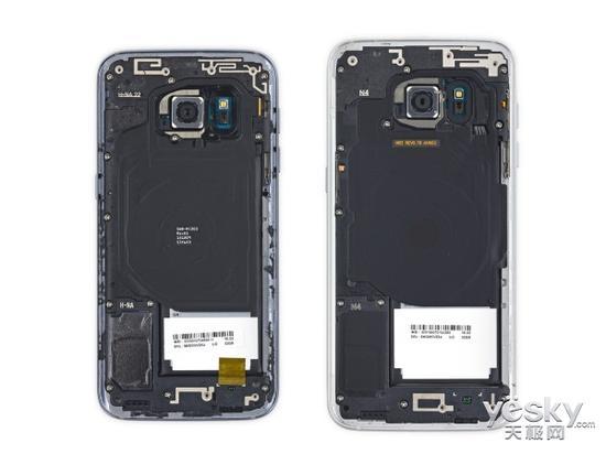三星Galaxy S6 edge(左)与三星Galaxy S7 edge(右)
