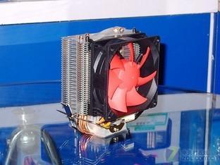 超频三红海mini CPU散热器背面鳍片