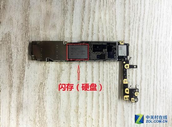 图为 iPhone 6主板