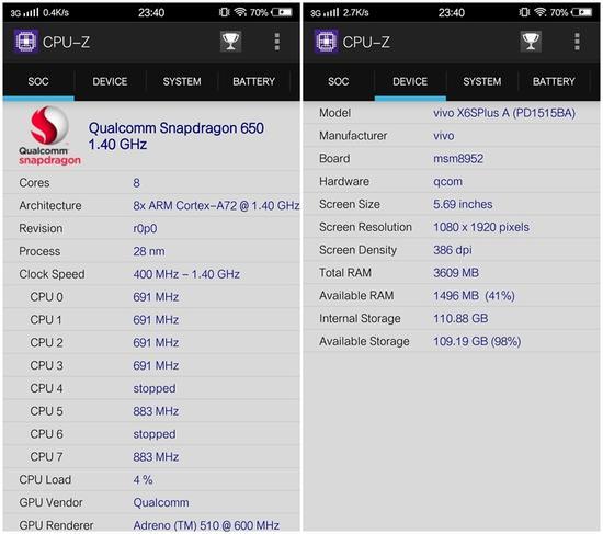 CPU-Z信息