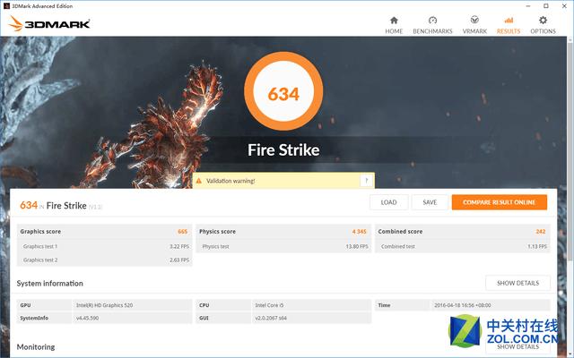 3Dmark 系列测试成绩
