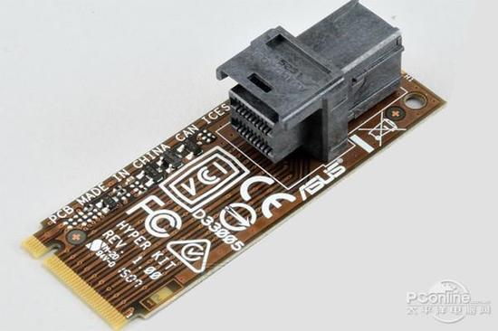 U.2 SSD可以转换成M.2接口