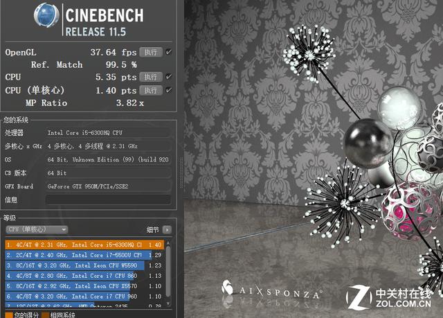 CINEBENCH R11.5