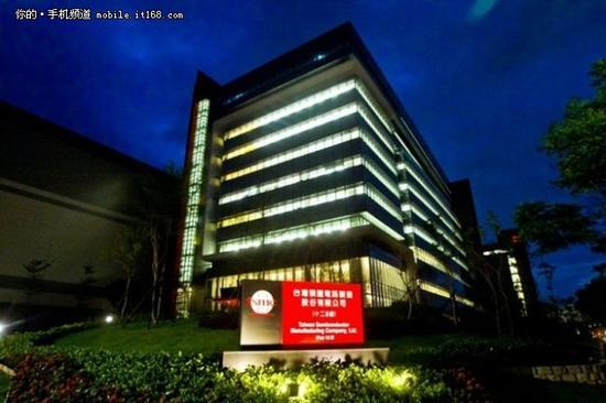 ▲台积电大厦夜晚灯火通明