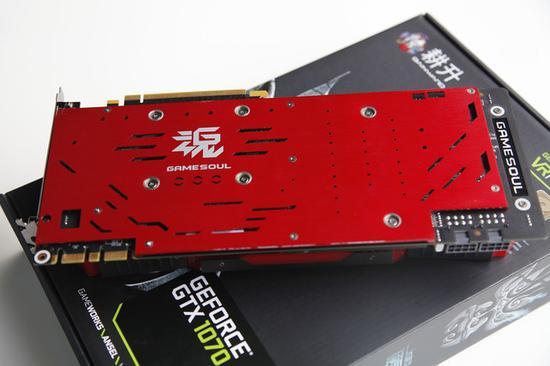 耕升GTX1070 G魂背板设计