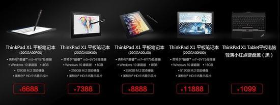 ThinkPad X1平板笔记本