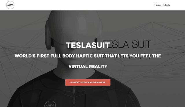 Teslasuit VR战服:给VR游戏真实“触觉”