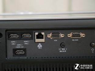 海信4K激光电视的接口