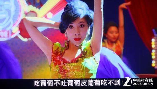 海信4K激光电视的4K画面效果惊艳