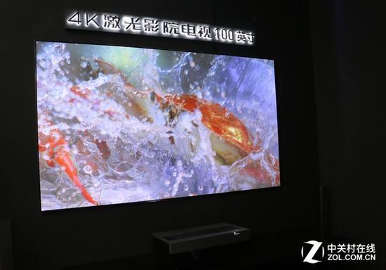 海信4K激光电视